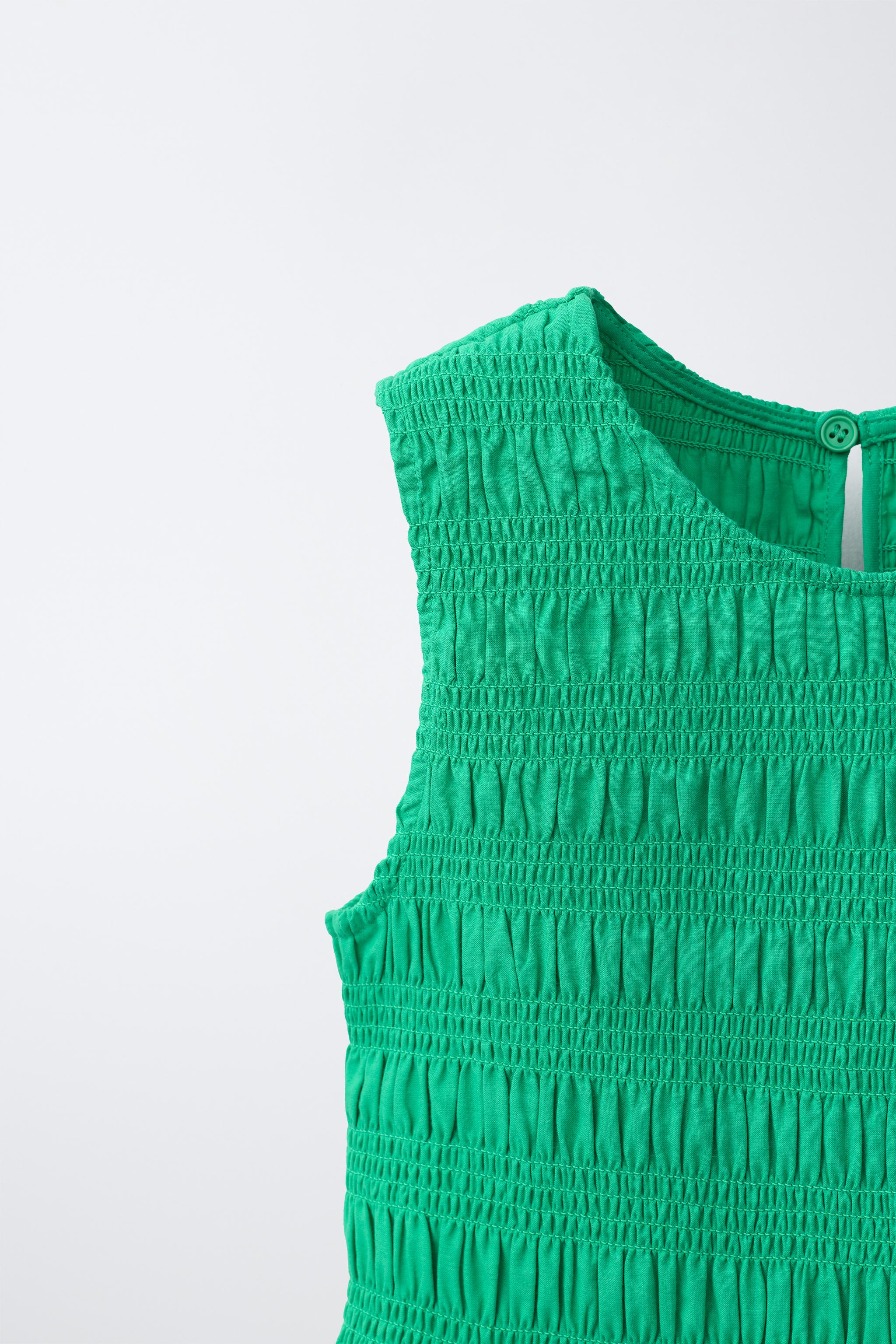 SCHIFFLY ELASTICIZED TOP